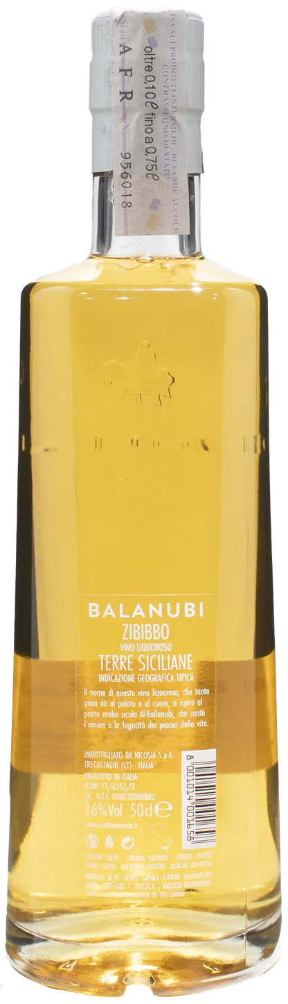 Nicosia Balanubi Zibibbo Liquoroso 0.5L