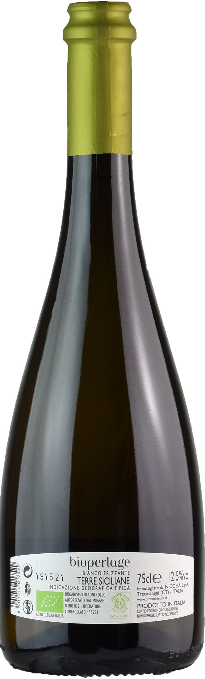 Nicosia Bio Vegan Grillo Perlage