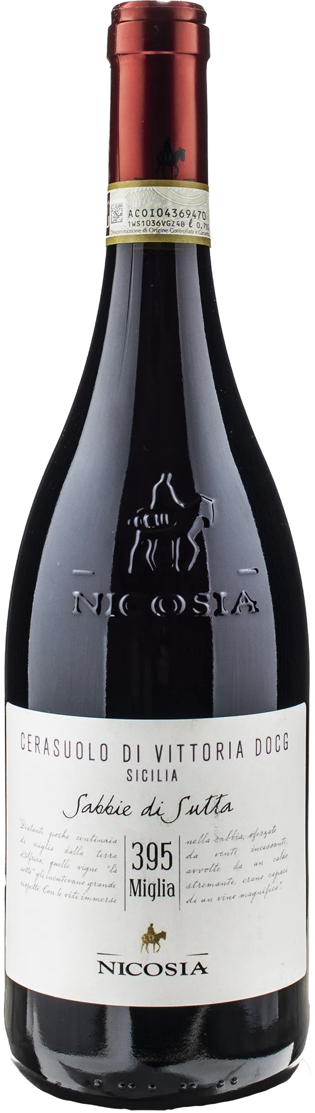 Nicosia Cerasuolo di Vittoria Sabbie di Sutta 395 miglia 2022