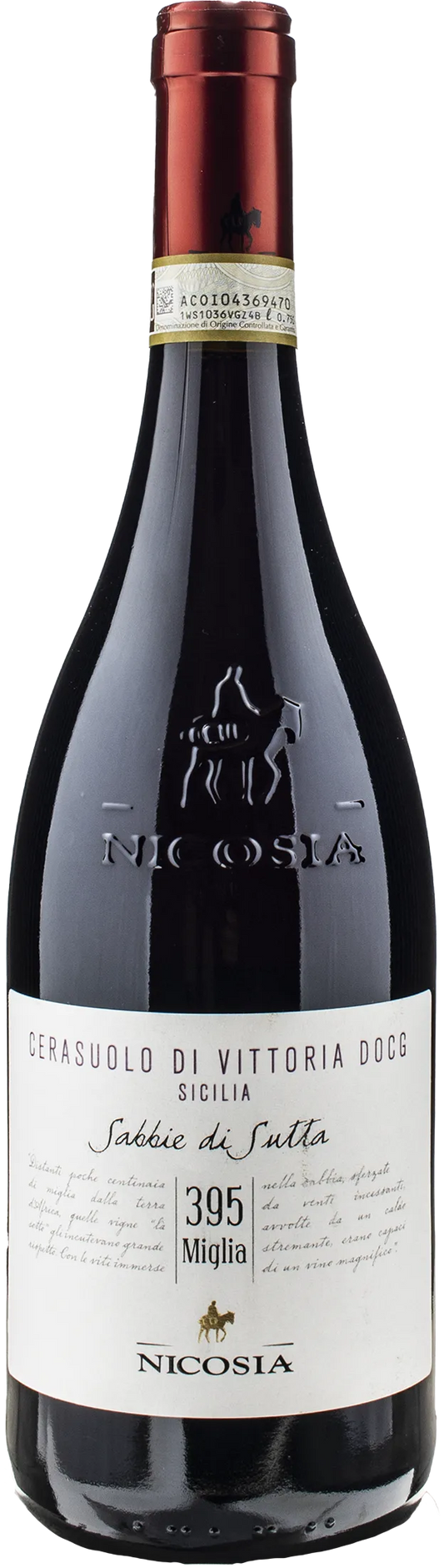 Nicosia Cerasuolo di Vittoria Sabbie di Sutta 395 miglia 2022