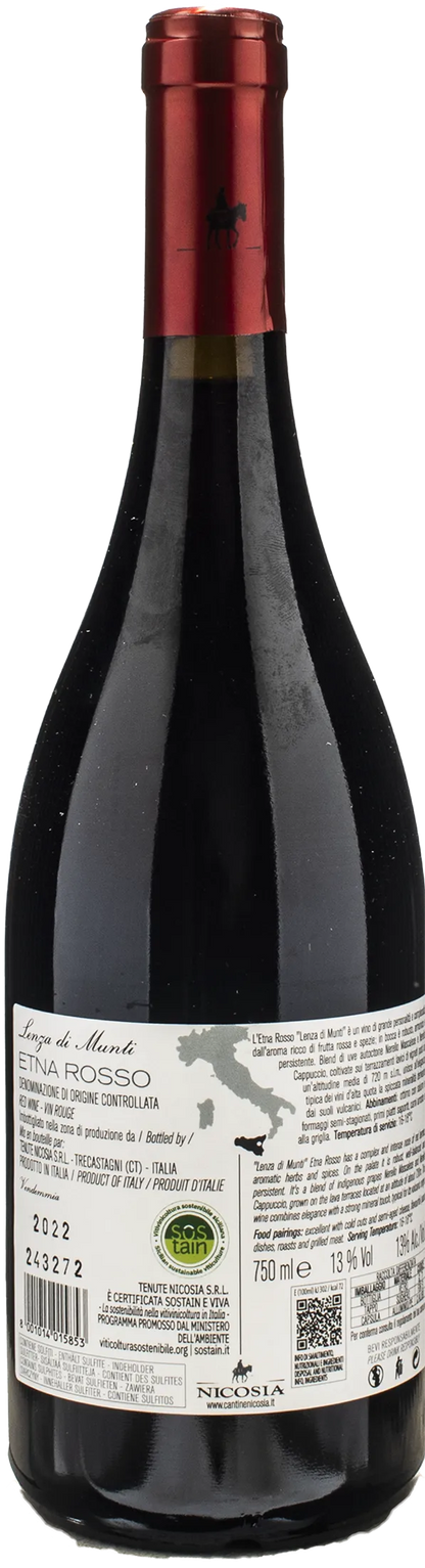 Nicosia Etna Rosso Lenza di Munti 720 m s.l.m. 2022
