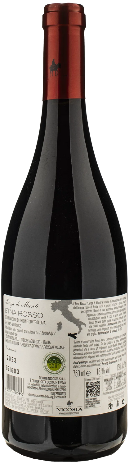 Nicosia Etna Rosso Lenza di Munti 720 m s.l.m. 2023