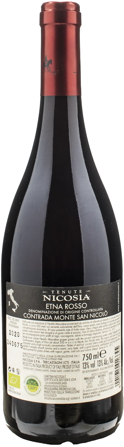 Nicosia Etna Rosso Monte San Nicolò 2020