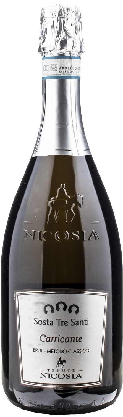 Nicosia Sosta Tre Santi Carricante Brut Metodo Classico Millesimato 2020
