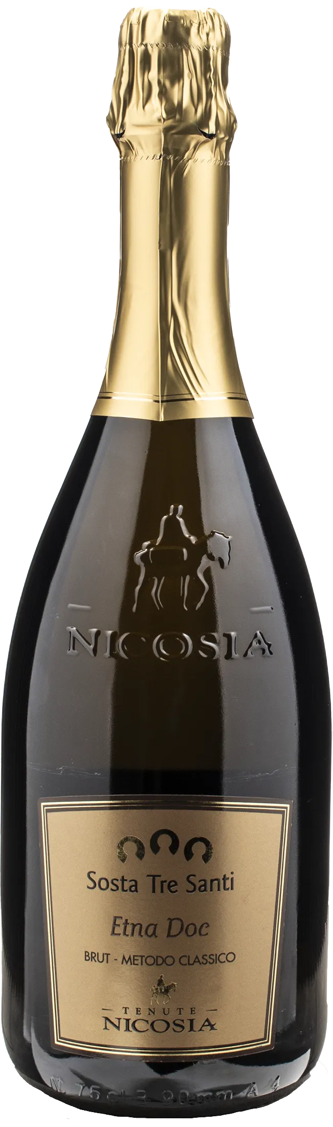 Nicosia Sosta Tre Santi Etna Brut Metodo Classico Millesimato 2020