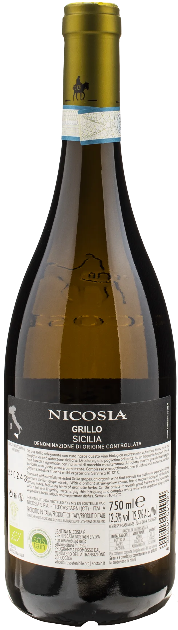 Nicosia Vegan Grillo 2023