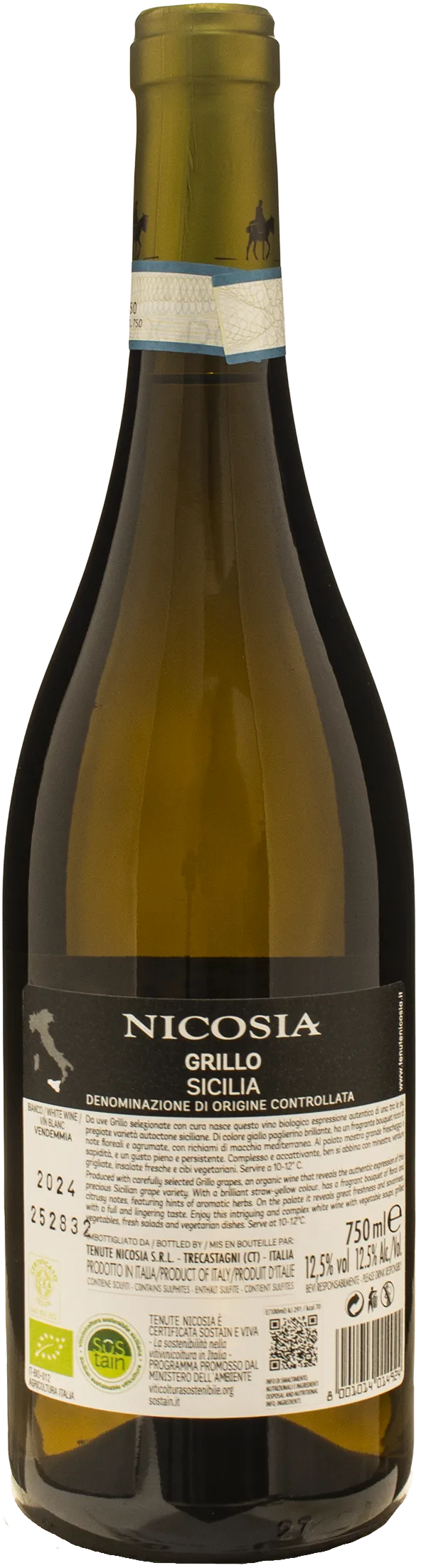 Nicosia Vegan Grillo 2024