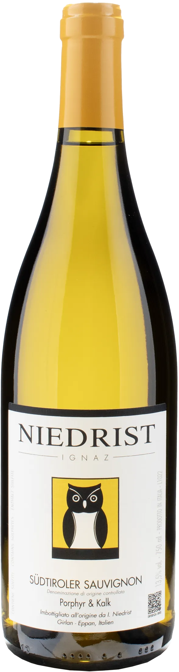 Niedrist Ignaz Sauvignon Porphyr & Kalk 2022