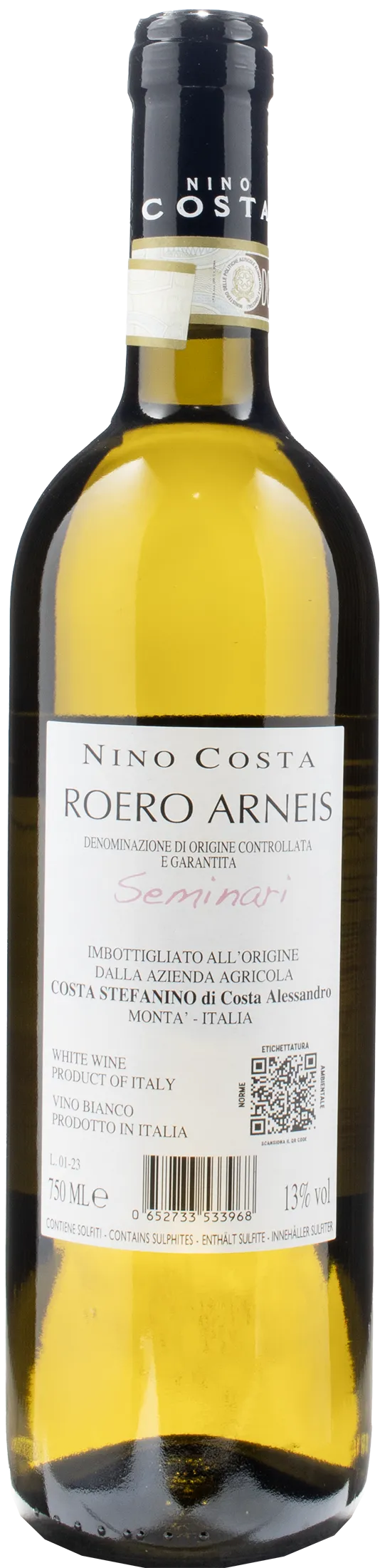 Nino Costa Roero Arneis Seminari 2023