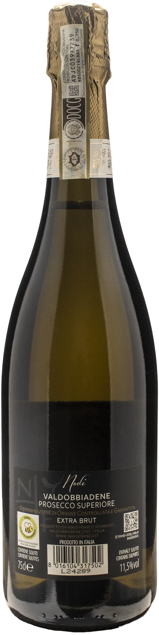 Nino Franco Valdobbiadene Prosecco Superiore Nodi Extra Brut 2023