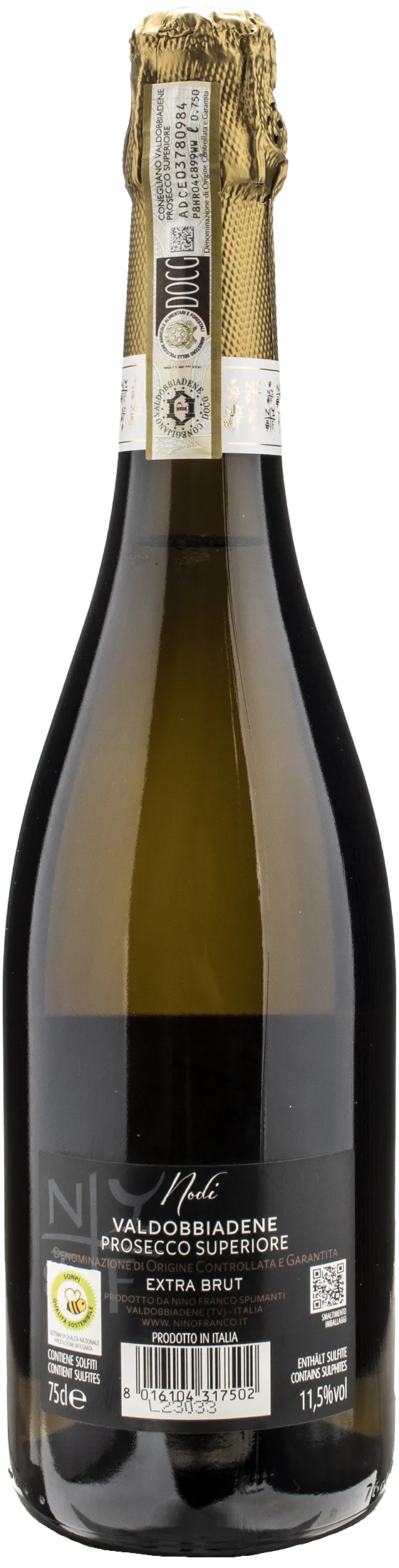 Nino Franco Valdobbiadene Prosecco Superiore Nodi Extra Brut