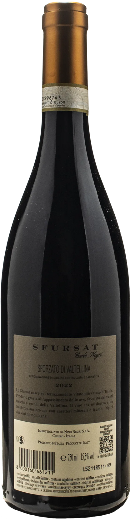 Nino Negri Valtellina Sfursat Carlo Negri 2022