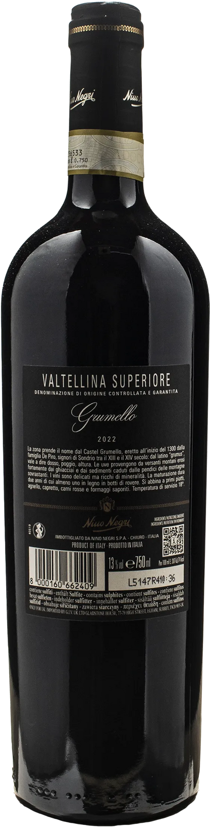 Nino Negri Valtellina Superiore Grumello 2022