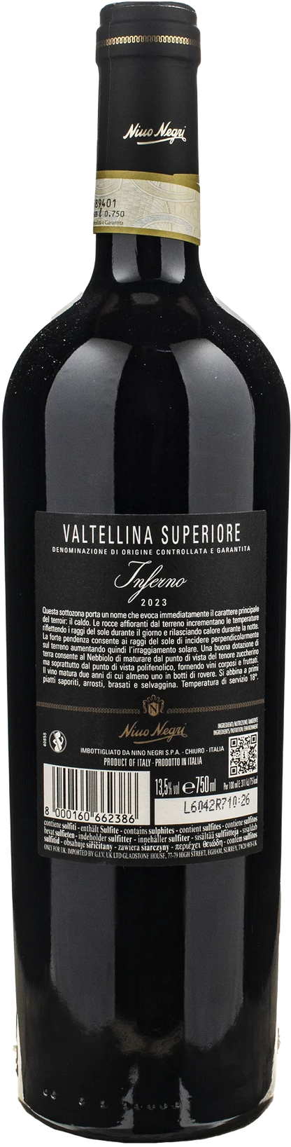 Nino Negri Valtellina Superiore Inferno 2023