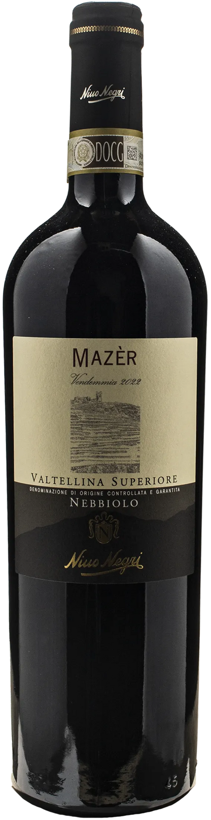 Nino Negri Valtellina Superiore Nebbiolo Mazer 2022