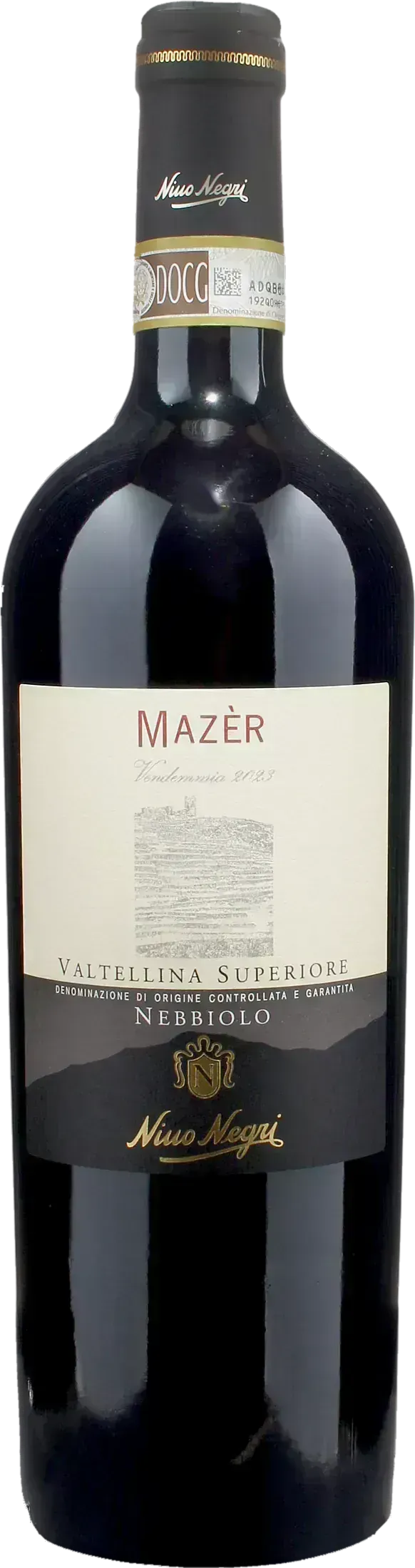 Nino Negri Valtellina Superiore Nebbiolo Mazer 2023