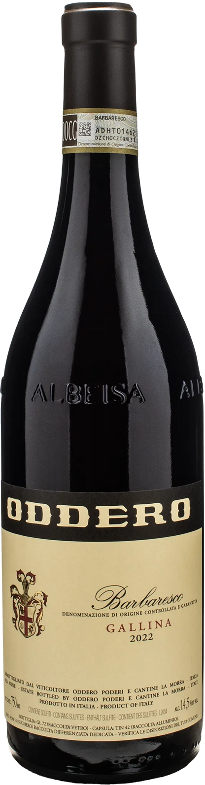 Oddero Barbaresco Gallina 2022