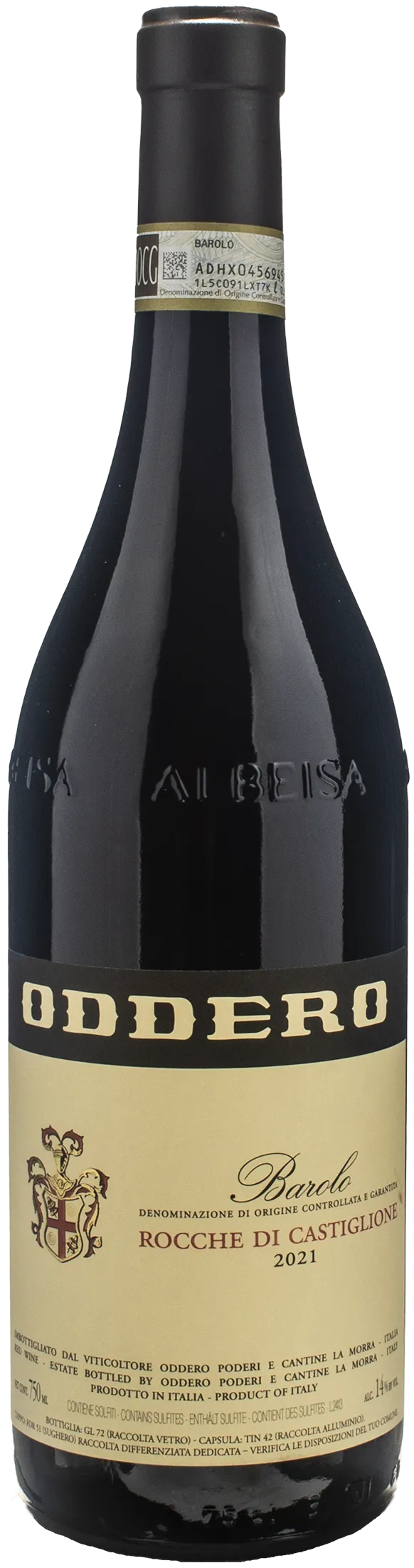 Oddero Barolo Rocche di Castiglione 2021