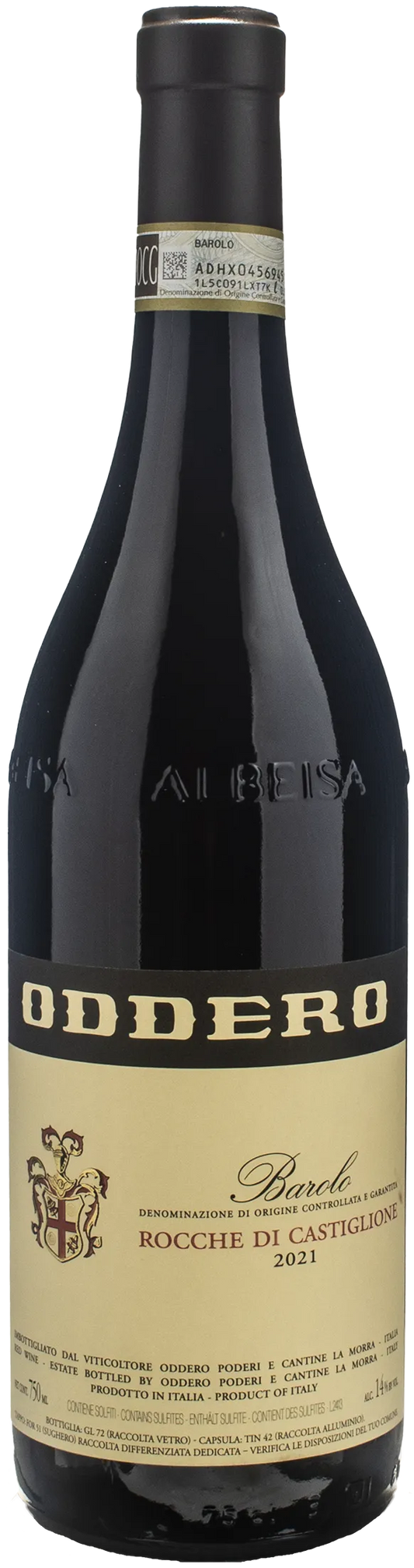 Oddero Barolo Rocche di Castiglione 2021