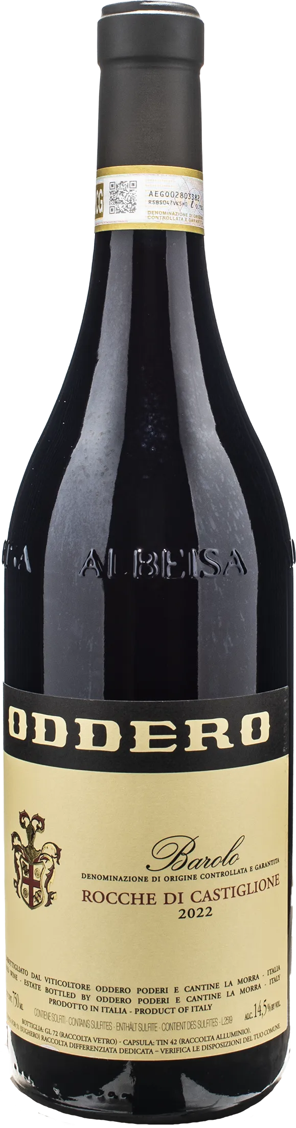 Oddero Barolo Rocche di Castiglione 2022