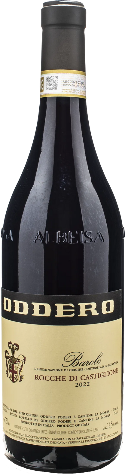 Oddero Barolo Rocche di Castiglione 2022