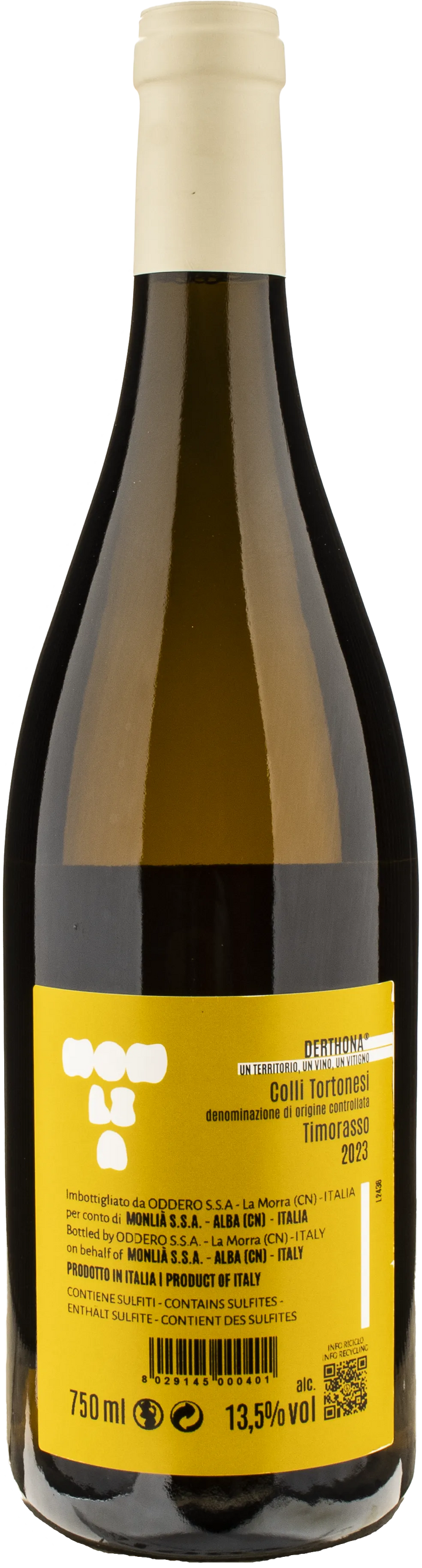 Oddero Derthona Timorasso Monlia 2023