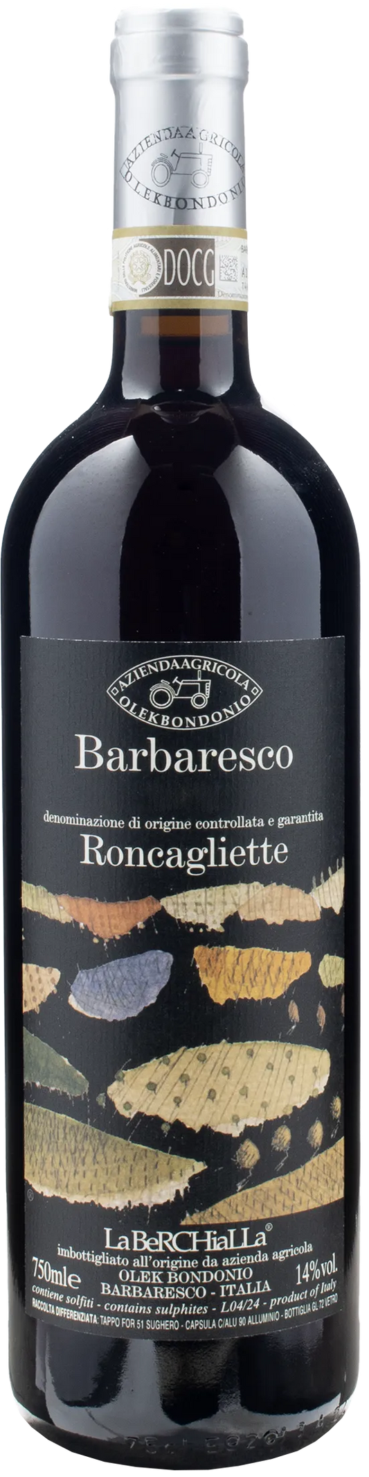 Olek Bondonio Barbaresco Roncagliette 2021