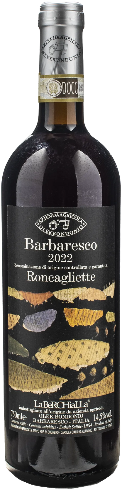 Olek Bondonio Barbaresco Roncagliette 2022