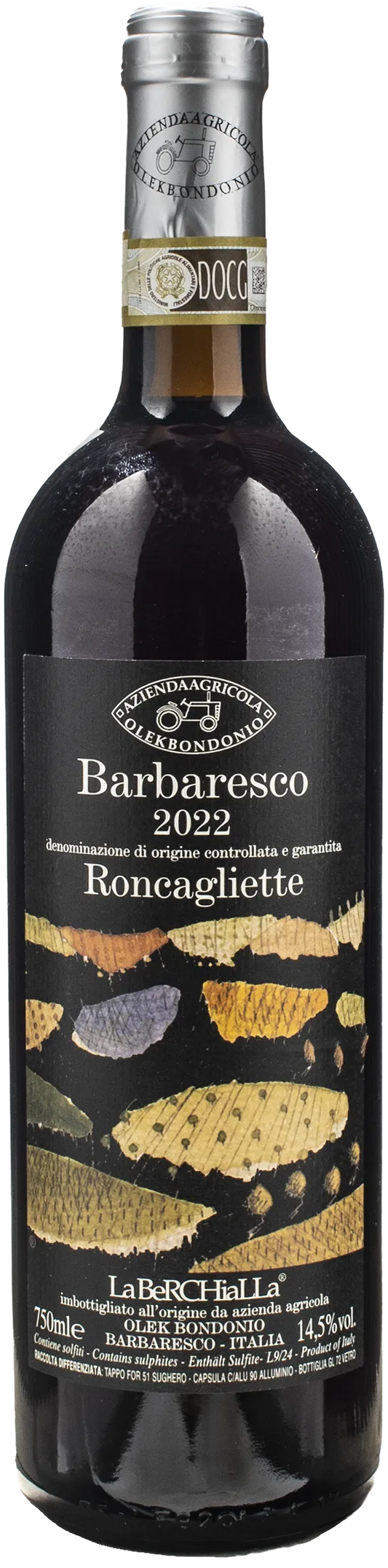 Olek Bondonio Barbaresco Roncagliette 2022