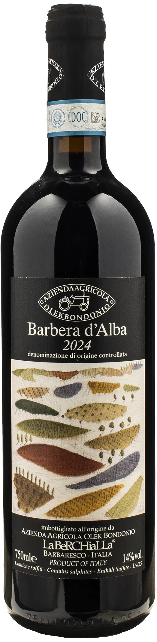 Olek Bondonio Barbera d'Alba 2024