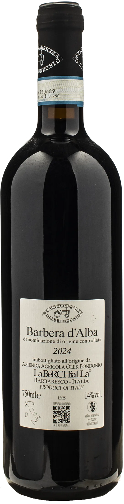 Olek Bondonio Barbera d'Alba 2024