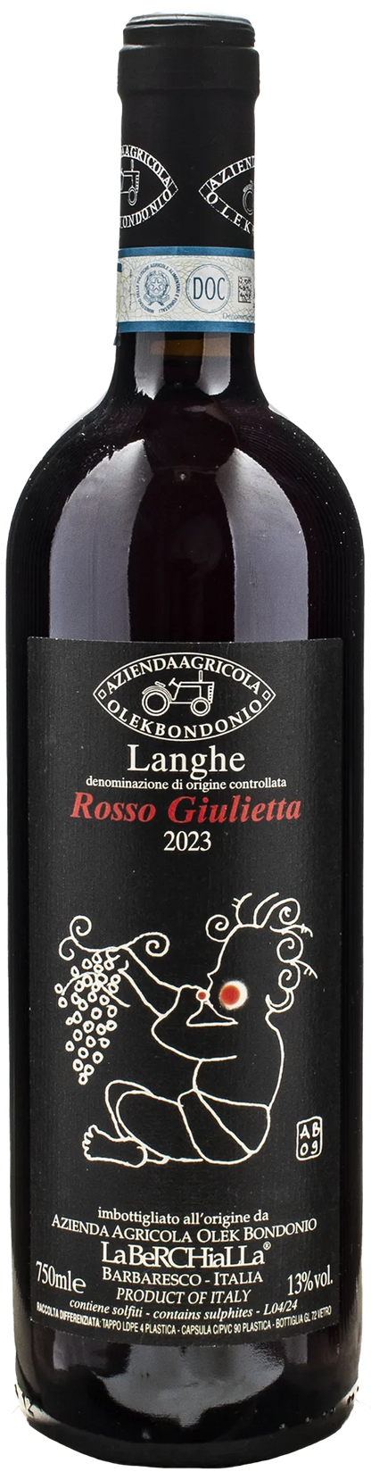 Olek Bondonio Langhe Rosso Giulietta 2023
