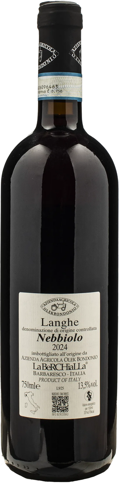 Olek Bondonio Nebbiolo 2024