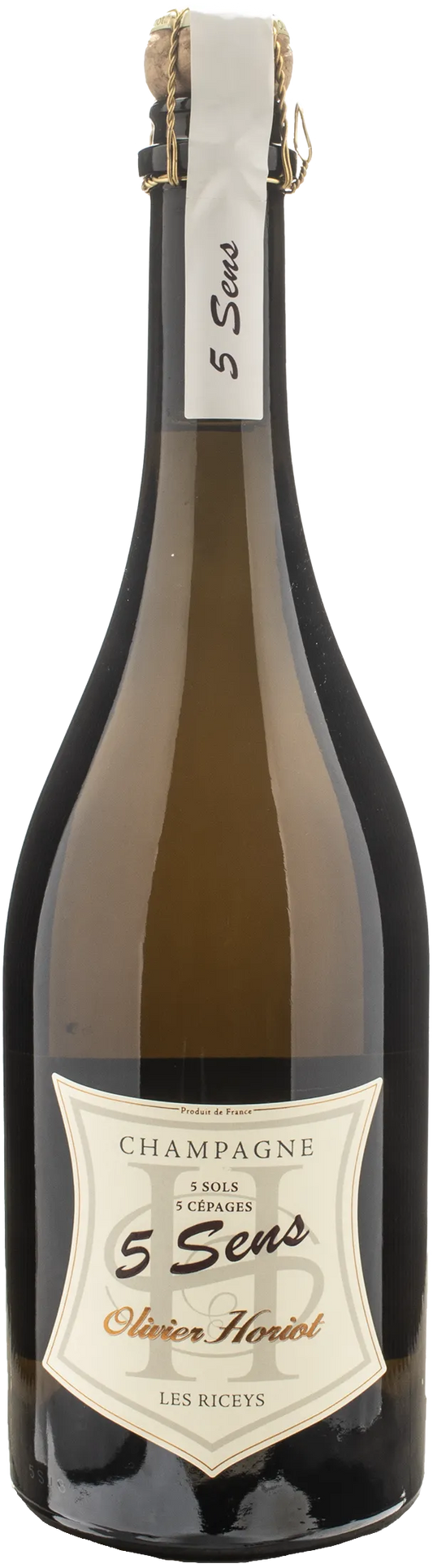 Olivier Horiot Champagne 5 Sens Brut Nature 2018