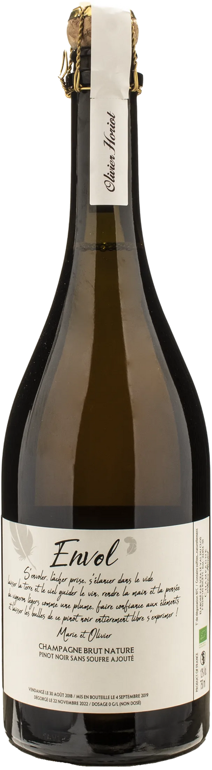 Olivier Horiot Champagne Envol Brut Nature
