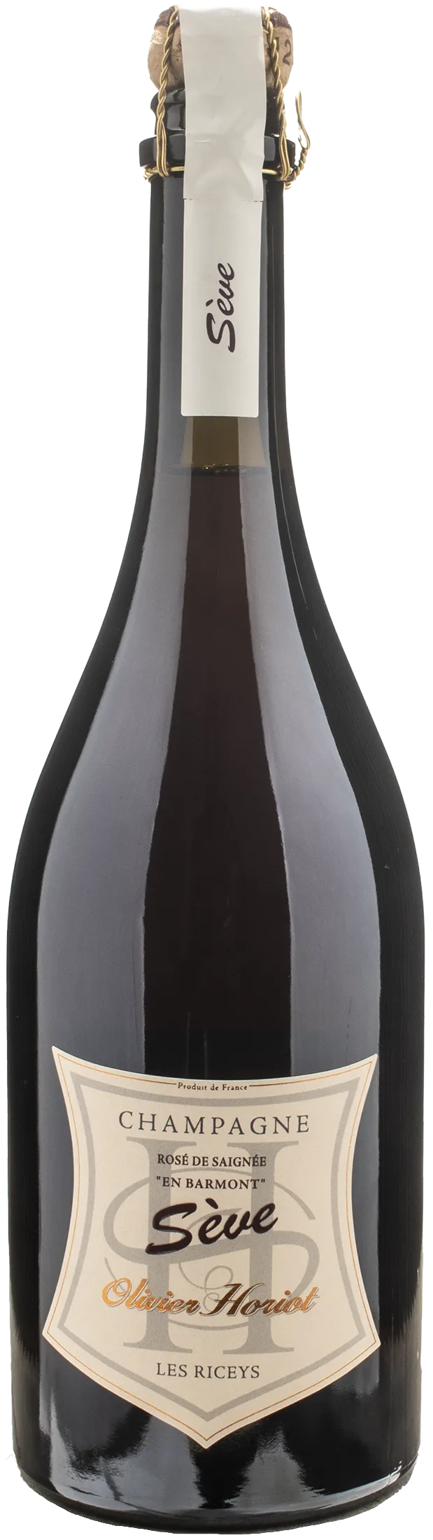 Olivier Horiot Champagne Rosè de Saignee Les Riceys Seve en Barmont 2017