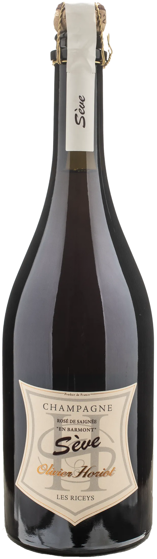 Olivier Horiot Champagne Rosè de Saignee Seve en Barmont 2017