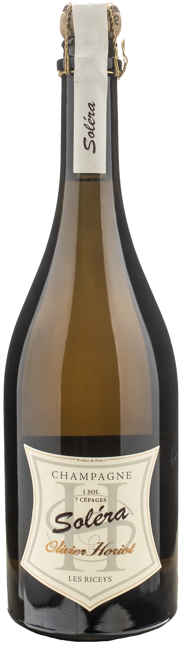 Olivier Horiot Champagne Solera Les Riceys Brut Nature