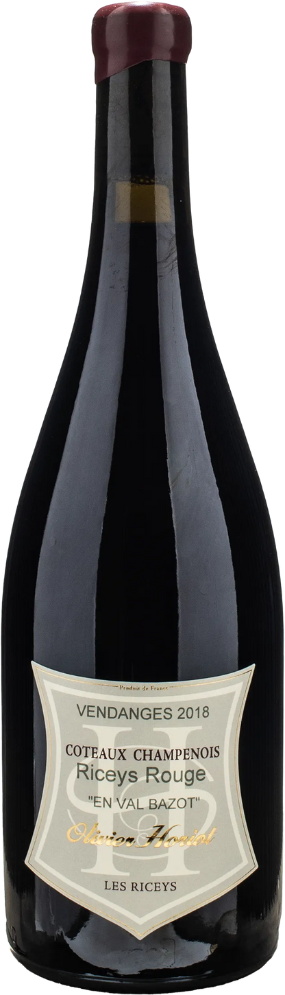 Olivier Horiot Coteaux Champenois Riceys Rouge Les Riceys En Val Bazot 2018