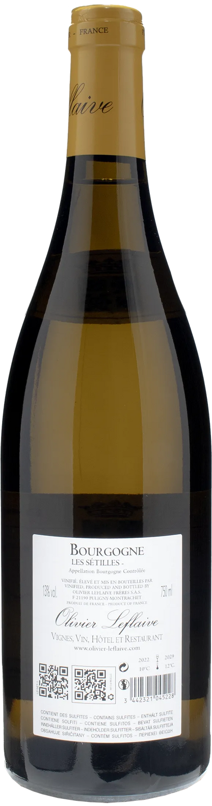 Olivier Leflaive Bourgogne Les Setilles 2021