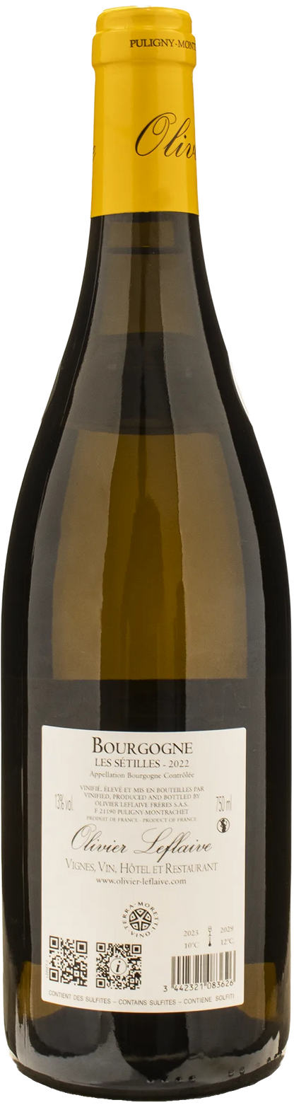 Olivier Leflaive Bourgogne Les Setilles 2022