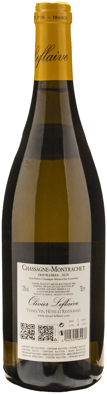 Olivier Leflaive Chassagne Montrachet Houilleres 2018