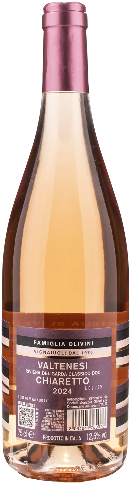 Olivini Chiaretto Valtenesi Riviera del Garda Classico 2024