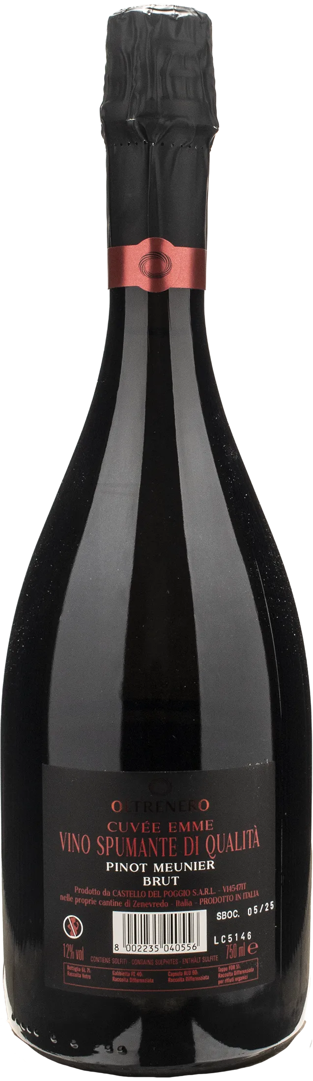 Oltrenero Cuvee Emme Brut 2019
