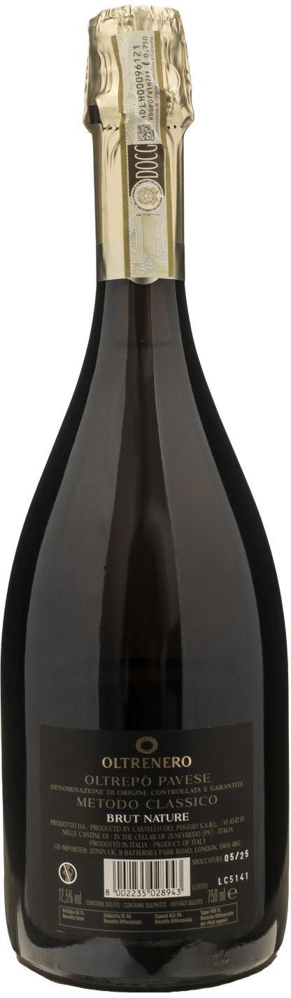 Oltrenero OP Metodo Classico Pinot Nero Brut Nature 2020