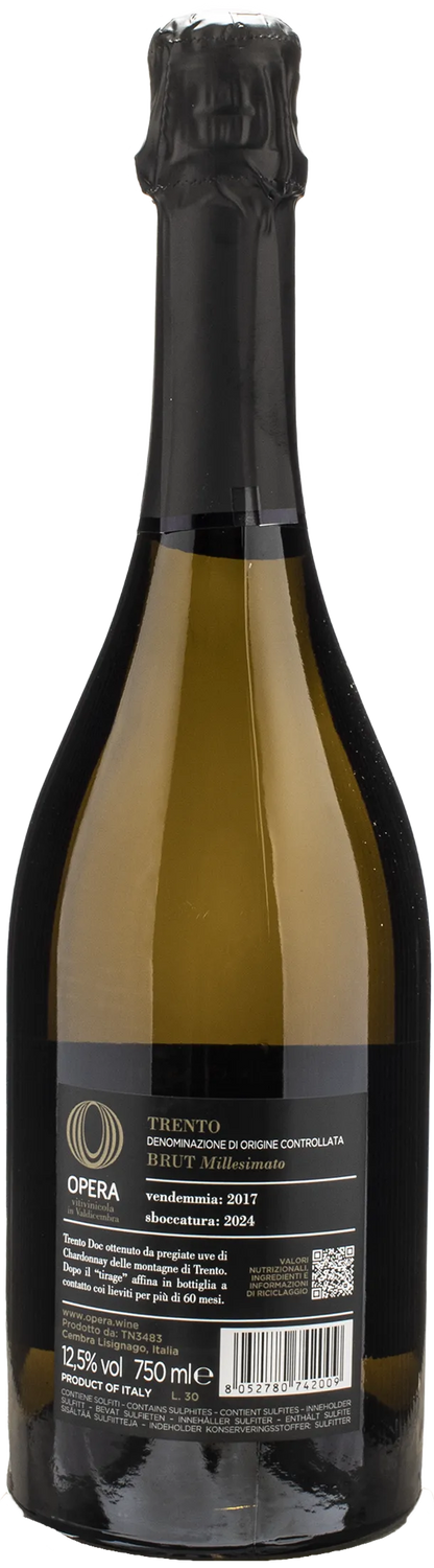 Opera Trento Brut Metodo Classico Millesimato 2017