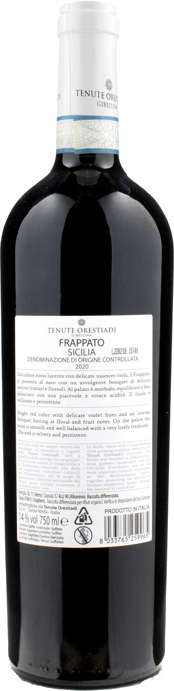 Orestiadi Frappato 2020
