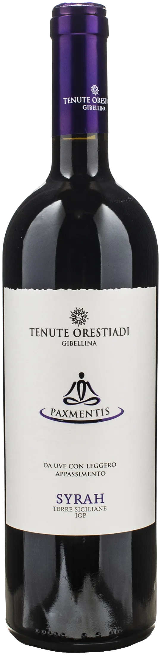Orestiadi Paxmentis Leggermente Appassito Syrah 2023