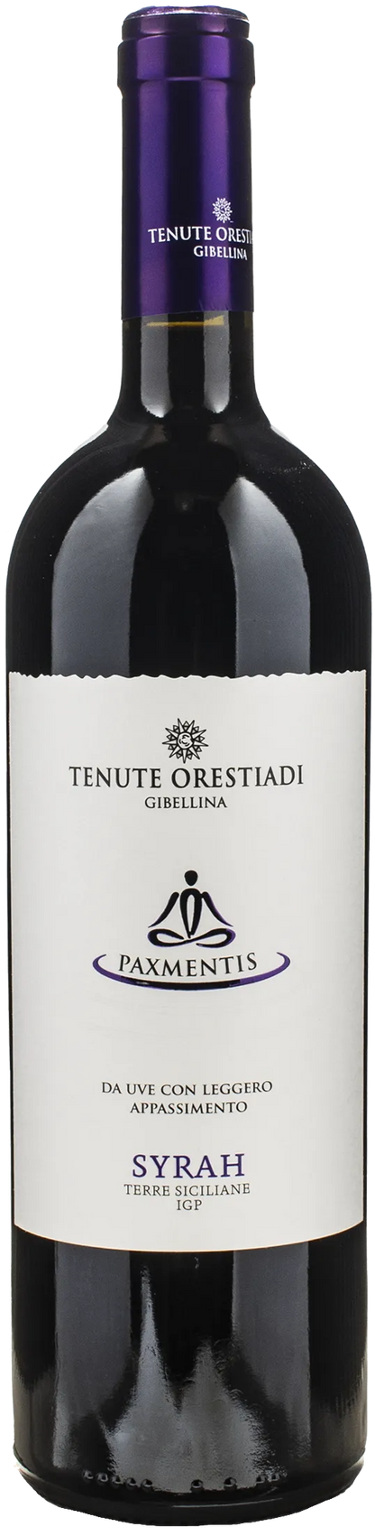 Orestiadi Paxmentis Leggermente Appassito Syrah 2023