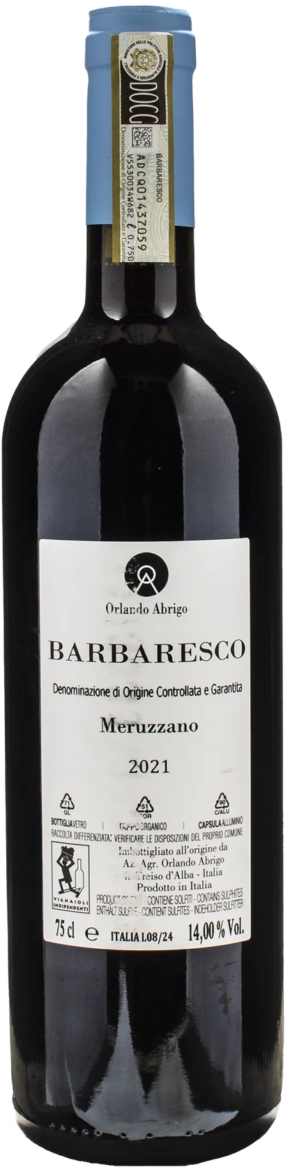 Orlando Abrigo Barbaresco Meruzzano 2021